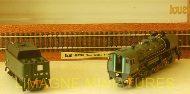 CLUB JOUEF. LOCOMOTIVE 231K 8 TENDER 38 AI CALAIS DANS SON TUBE